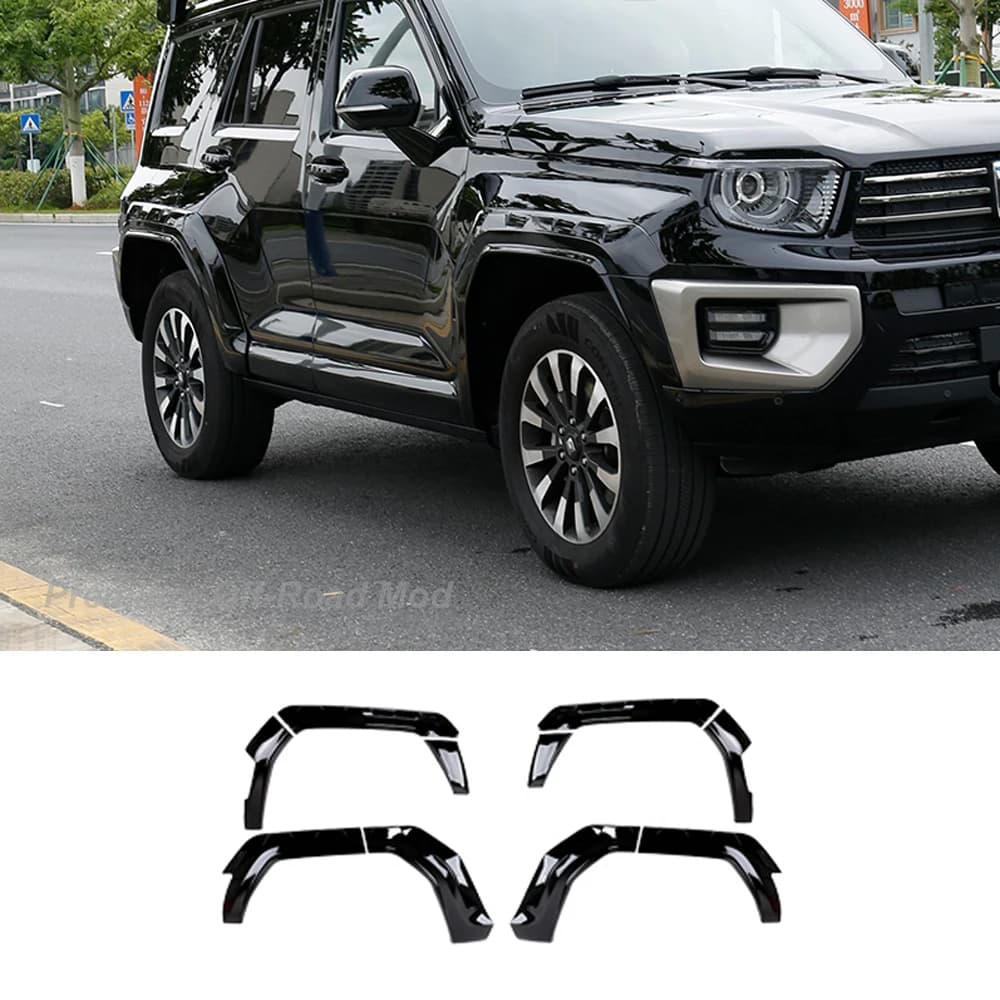 For 2024-2026 Tank 700 HI4T Wide Body Fender Modification Off-Road Widened Large Black Warrior Exterior Decoration Kit