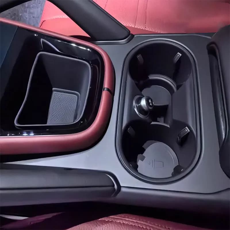 Silicone Car Cup Holder Center Console Bottle Holder Insert Anti Slip Pad For Porsche Cayenne 2018 2019 2020 2021 2022 2023 2024
