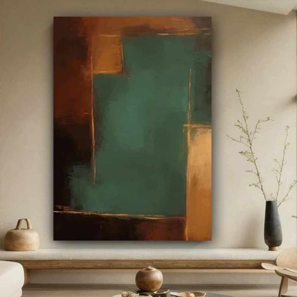 Home Decoration Painting Modern Hand-Painted Abstract Oil Paintings Graffiti Textured Canvas Paint Decor Living Room Wall Art
