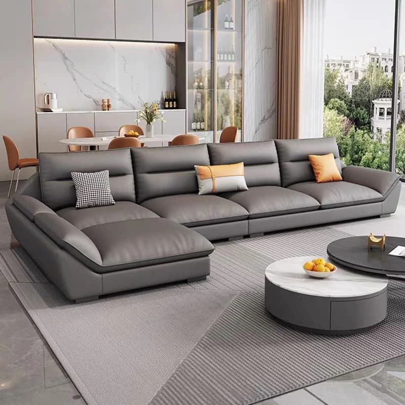 Narrow Luxury Living Room Sofas Designer Italian Curved Modern Sofa Living Room Corner Floor Banken Woonkamer Furniture For Home