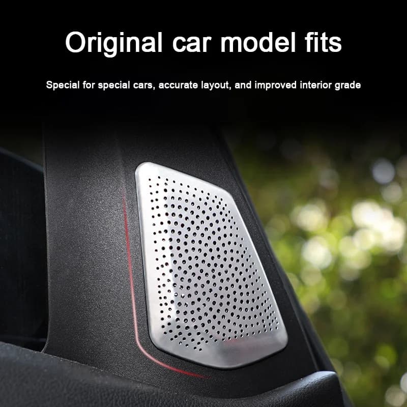 For BMW 3 series G20 2020 2021 2022 2023 Car A-pillar Speaker Dust Protection Cover Tweeter Cover Horn Auto Interior Accessories