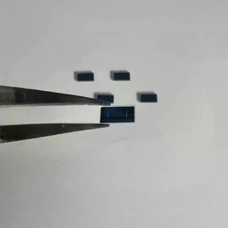 1PCS 10x5x1mm Mirror Lens K9 Optical Glass 30 Micron Glass Slit Length 2mm for Double-Slit Interference Experiment Lenses