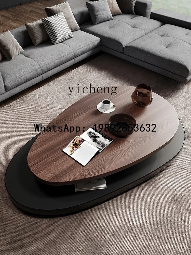coffee table small apartment living room household coffee table oval
