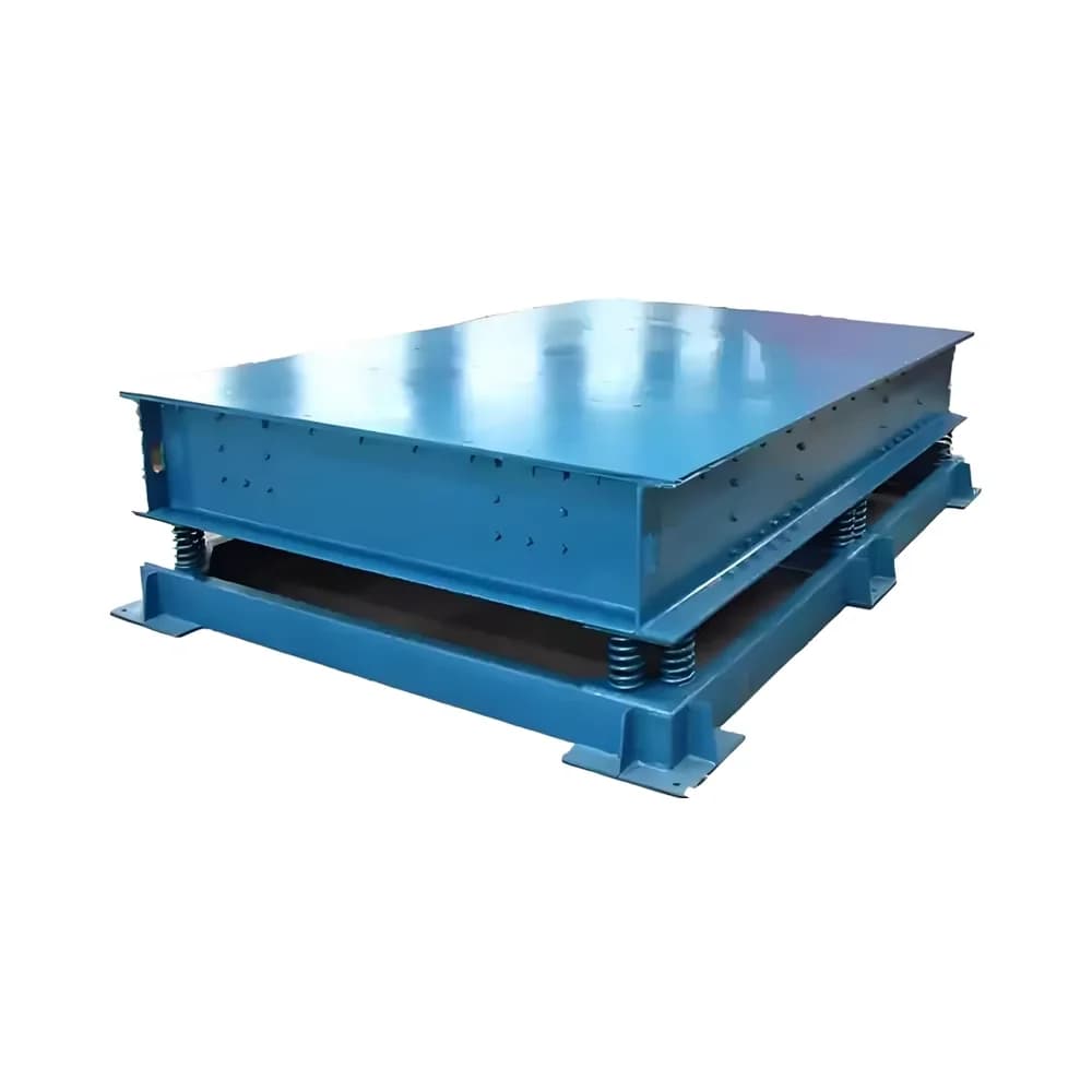 Three Dimensional Vibration Platform For Concrete Defoaming In Construction Sites