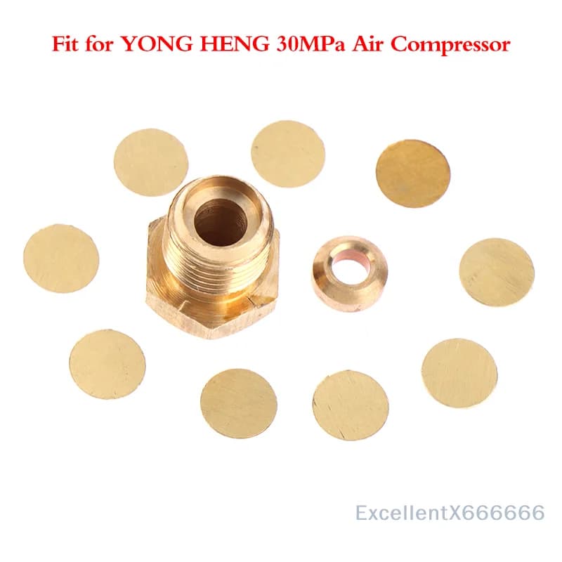 YongHeng 30MPa Air Compressor Pump Pressure Explosion-Proof Valve Piece Rupture Disc Safety Relief Device for Industrial Use