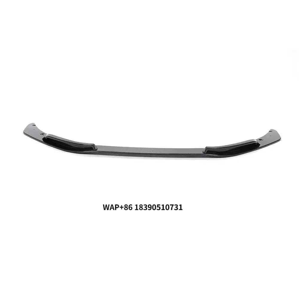 R8 P Style Carbon Fiber Fibre Front Bumper Lip Splitter Fit for R8 P Style  2016-2018