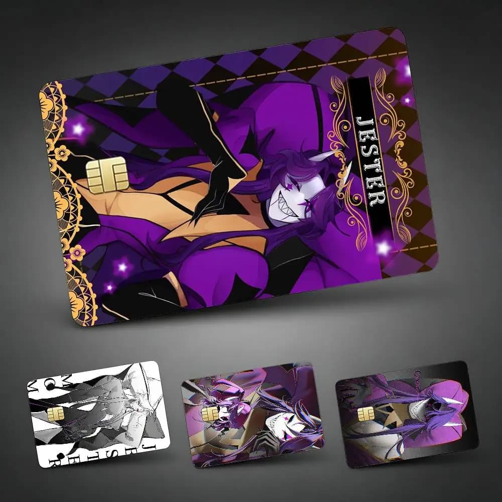 Game Anime The F-Freak C-Circus Jester Sticker Decoration Creative Bank Card Bus Metro Waterproof Sticker