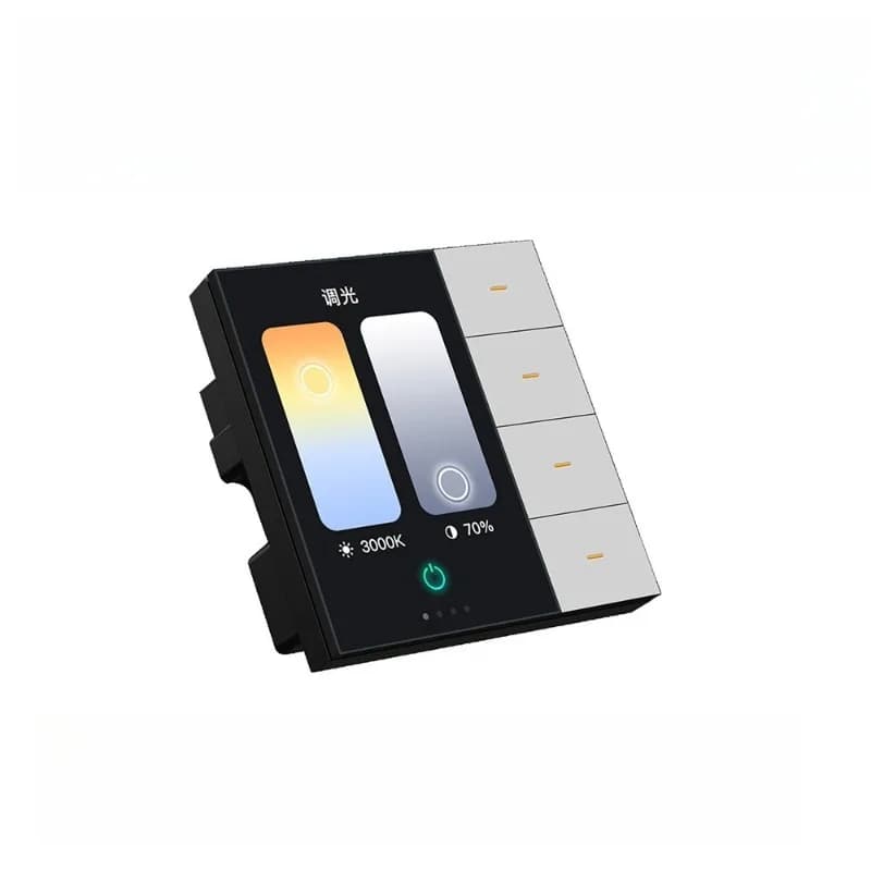 3.5-inch screen 4-position smart switch button whole house control smart home control switch