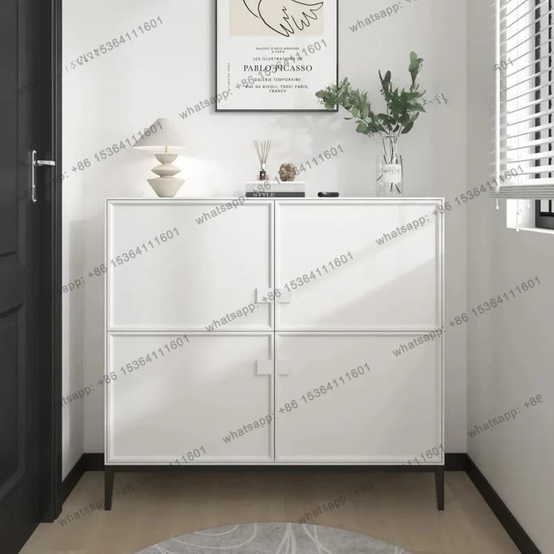 Nordic shoe cabinet household door entrance door entrance simple light luxury bedroom storage cabinet