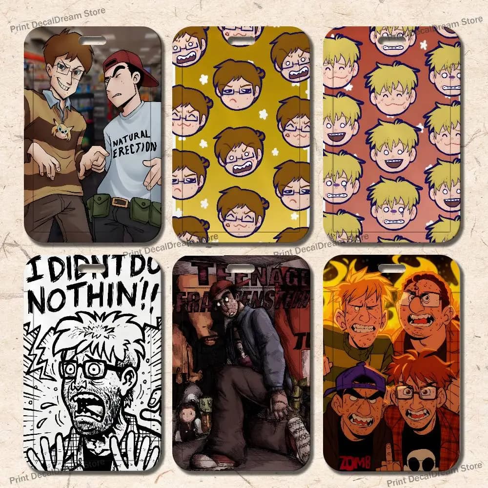 The E-Eltingville C-Club Art Card Holder Lanyard Camera Neck Strap Credit Card Case ID Badge Credentials Protection