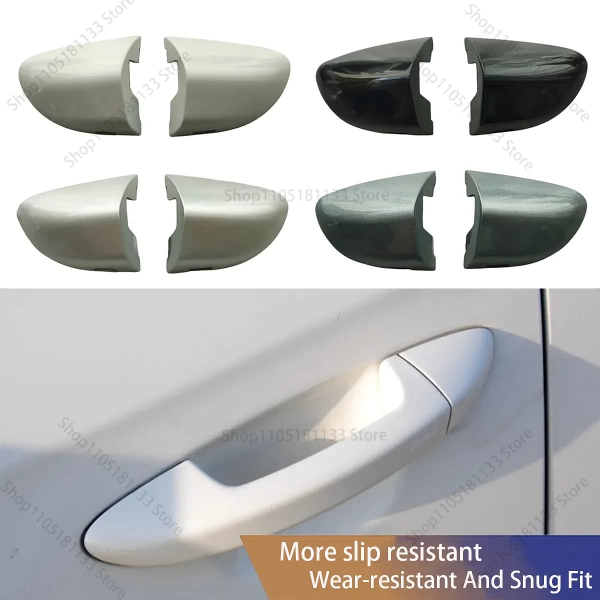 For VW Passat B6 B7 R36 2006-2011 CC 2009-2017 3C0837879 3C0837880 LHD Left Right Front Door Handle Lock Cylinder Cover Lid Trim