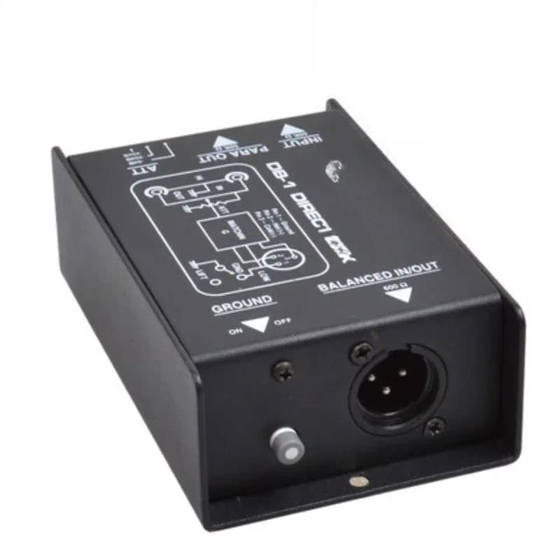 DB-1 Single Passive Impedance Converter DIBOX Pre-Stage Effect DI Box