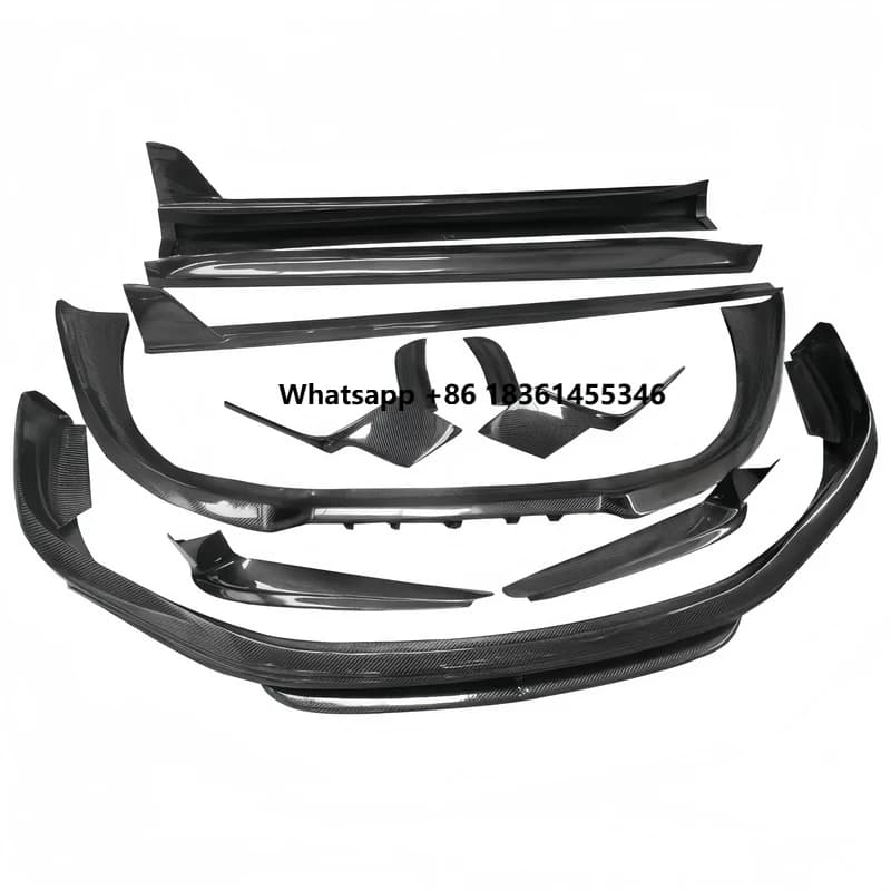 911 992 Carbon Fiber Front Rear Bumper Parts Body Kits Fit Replacement