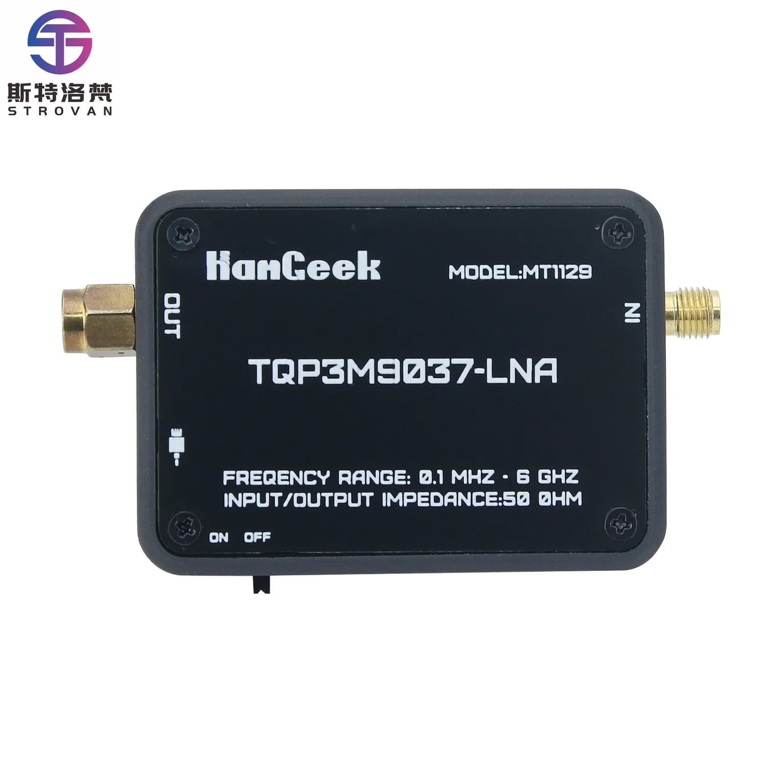 MT1129 TQP3M9037 LNA Low Noise Amplifier for SDR Radio Receiver Spectrum Analyzer TEF6686