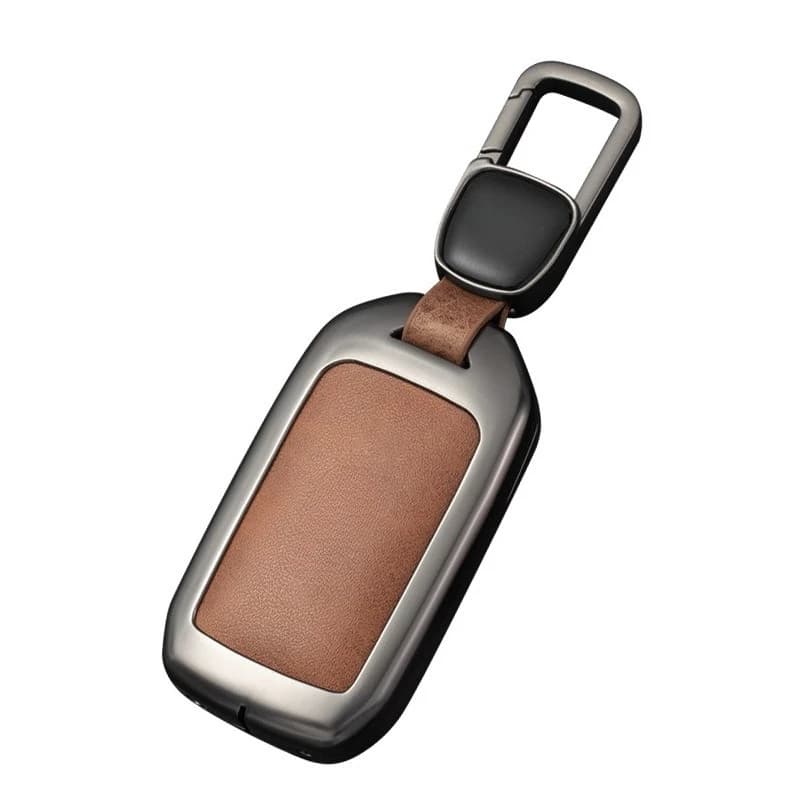 Premium Zinc Alloy Key Cover Case for Honda CRV/Civic/Accord/Odyssey/Vezel/UR-V/Breeze/Fit/Lingpai - Protective Key Fob Shell