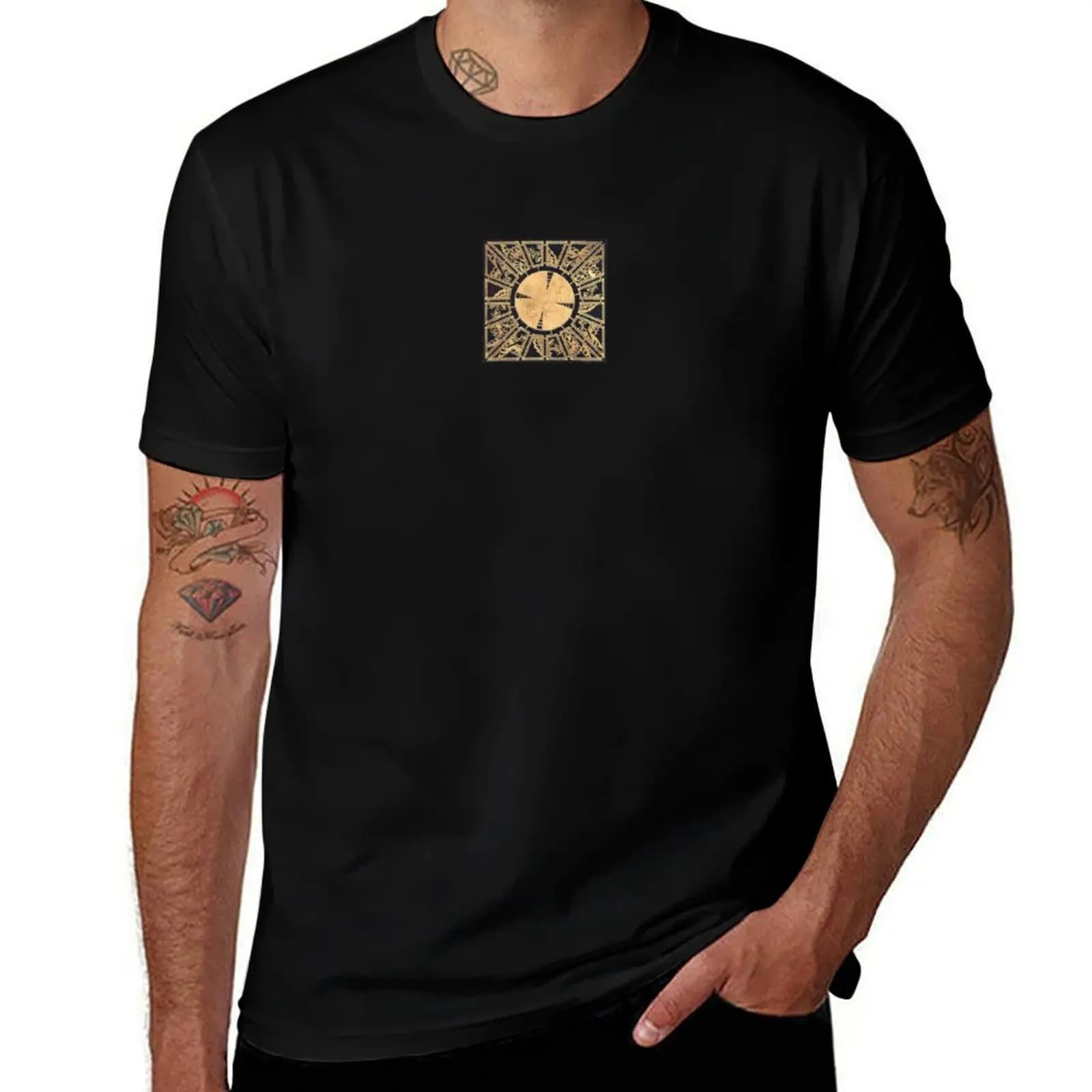 Hellraiser Cube Unleashed: Embrace the Dark Dimension T-Shirt Summer Fashion Casual Tee Shirt T-Shirt