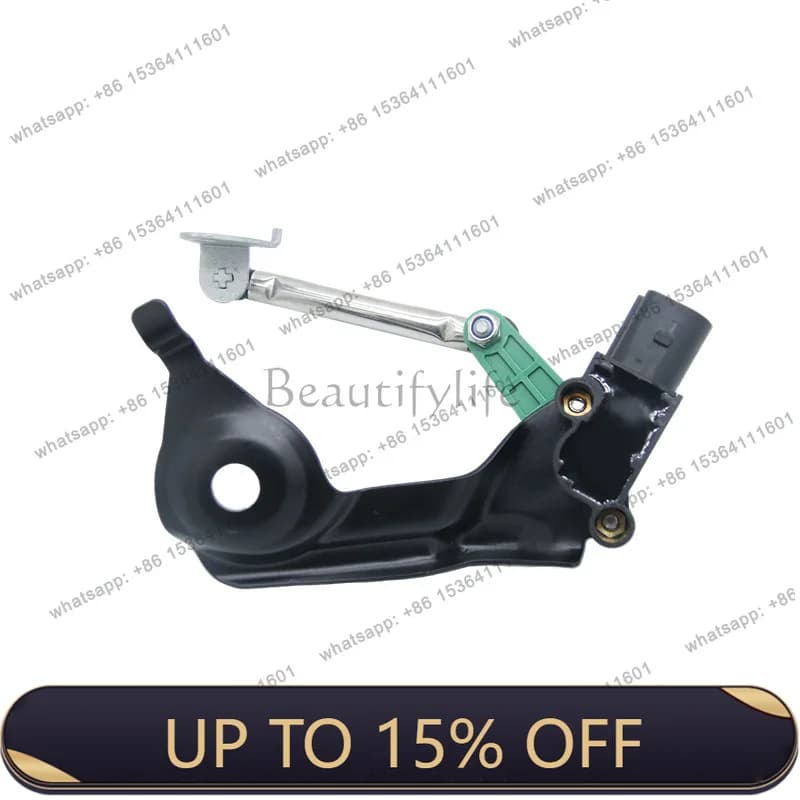 YJ Suspension Height Sensor 8K0941309D For Audi A4 2008‑2015 Headlamp Level Sensor With Bracket Rod Assembly