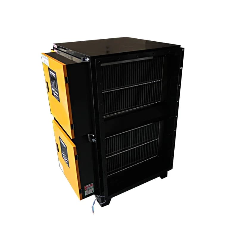 Deyue ESP Smoke Filter Oil Fume Purification System with 98% Removal Rate