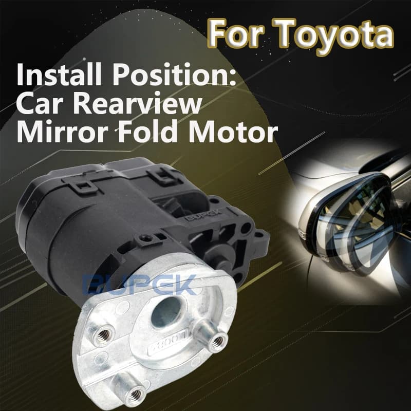 AZGIANT For Toyota Premio MK3 T240 2007-2018  Car Power Exterior Folding Mirrors Motor Module ABS shell durable spare parts