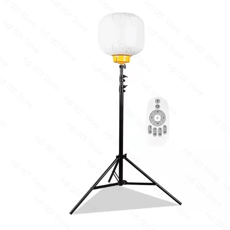 2024 New Design 150W 360 Degree Balloon Light Tower Stand Inflatable Portable Construction Balloon Work Light