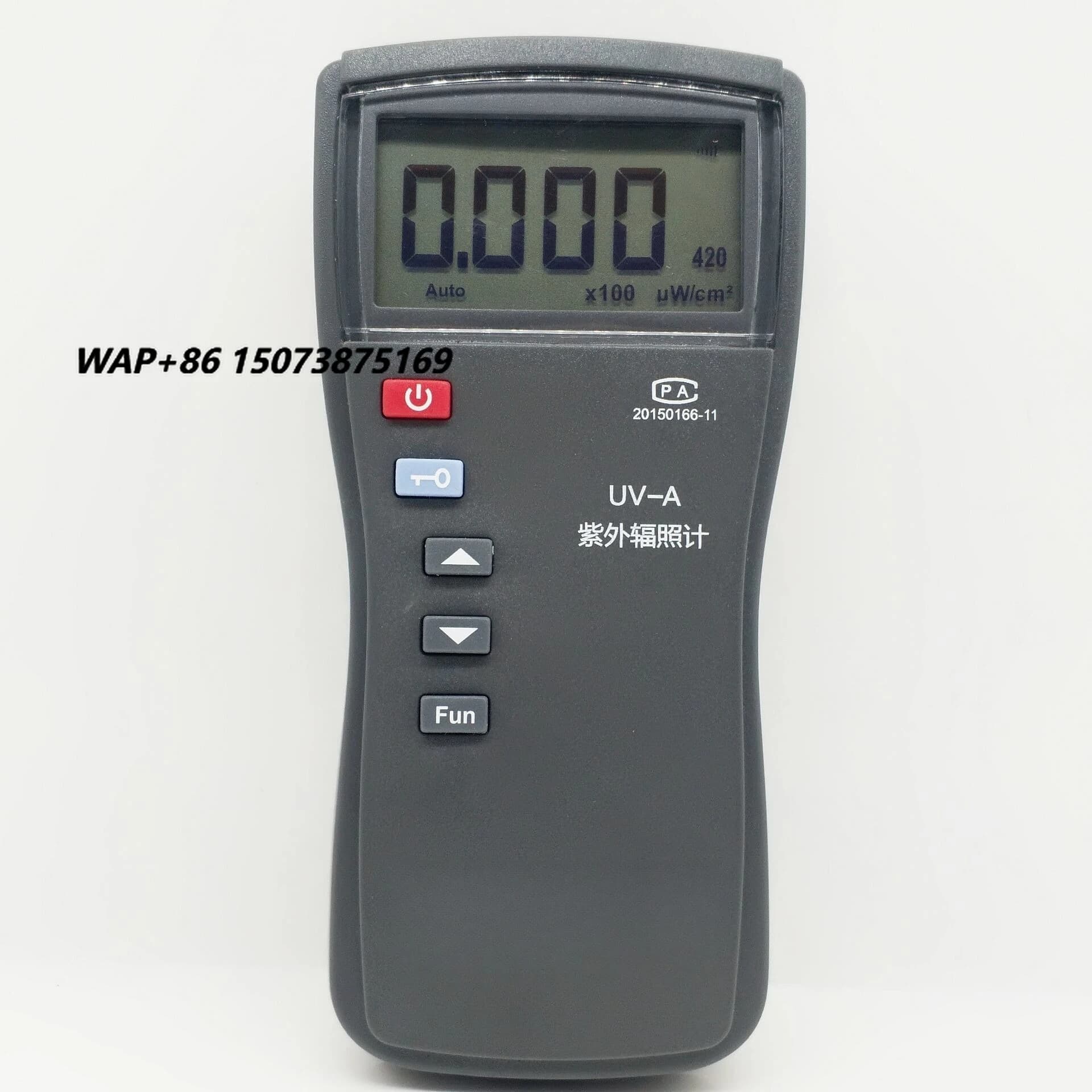 UV-A UV Light Ultraviolet Irradiance Radiometer Meter