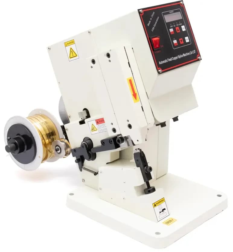 Super Mute Copper Band Splicing Machine, Copperband Crimping Wire Splicing Machine