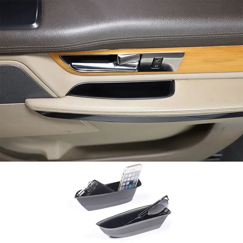 For Land Rover Range Rover Sport 2010-2013 Car Inner Door Handle Storage Box Glove Armrest Box Tray Organizer ABS Accessories