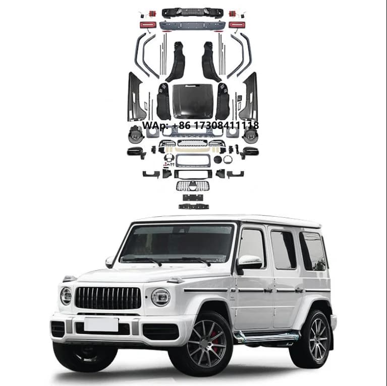 Body Kit for G Class W463 UPGRADE to W464 G63 Car Conversion Kit W463 Body Kit Auto Modification Parts
