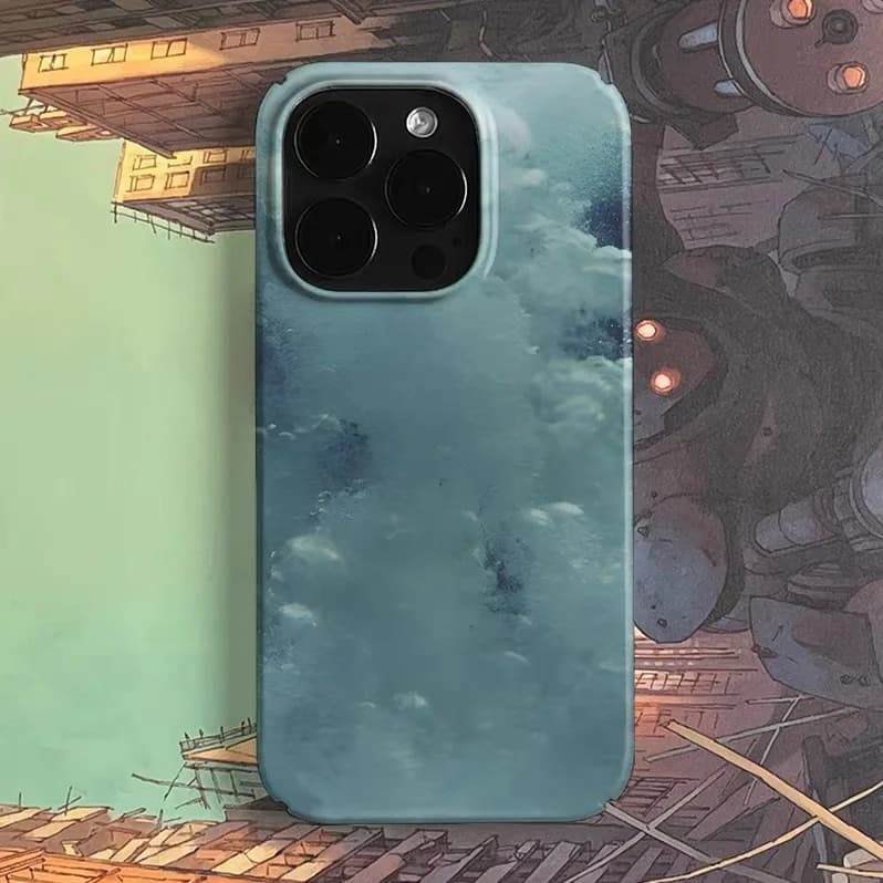 Green Lake Water with Cold Breeze Phone Case for IPHONE 17 Air 16E 15 PROMAX 14 Plus 13 12 MINI 11 16Plus XR Acrylic Phone Cover