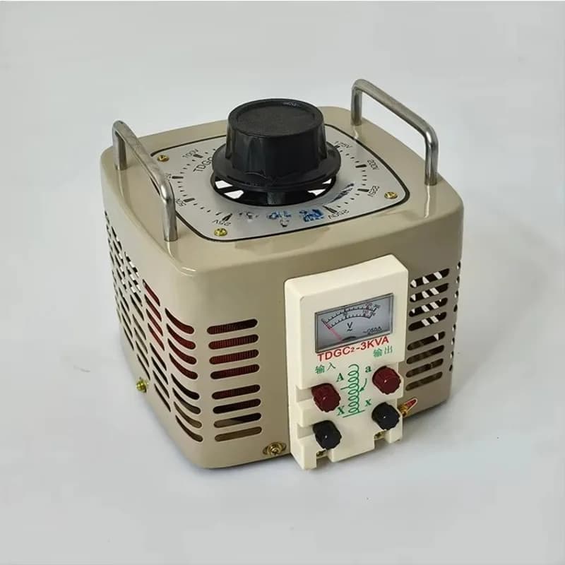 Hot Sell Series 5KVA Single Phase AC Variac Autotransformer Contact Voltage Regulator Stabilizer