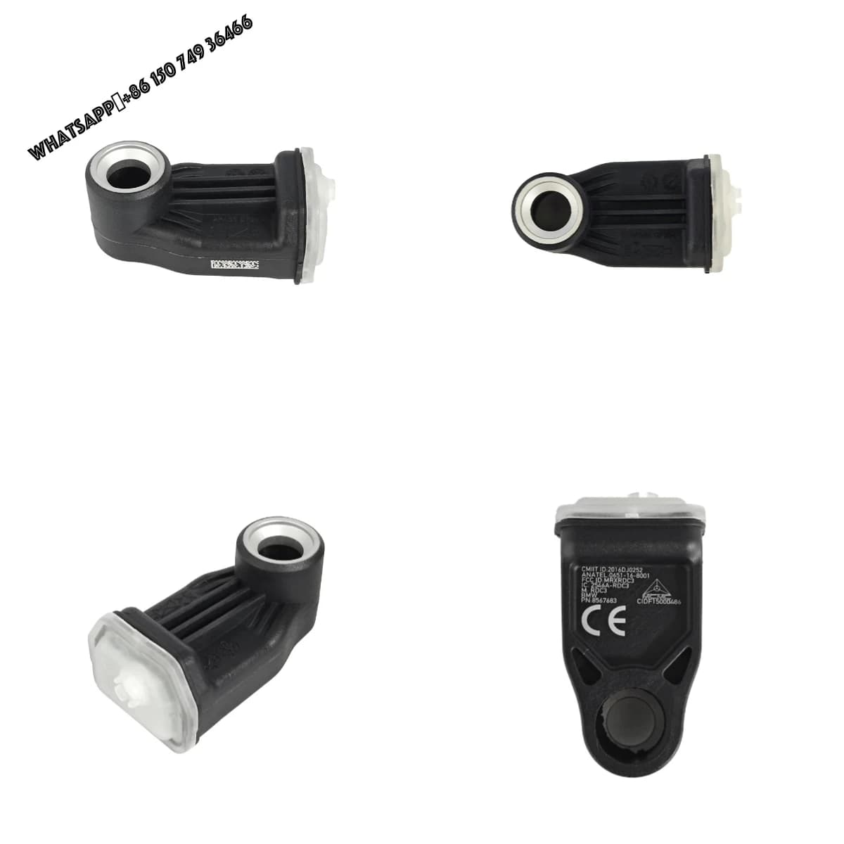 433MHz 0 psi-116 psi Motorcycle TPMS for BMW Motorcycle Accessories 8567683 36319832032 TPMS Tire Pressure Sensor Monitor