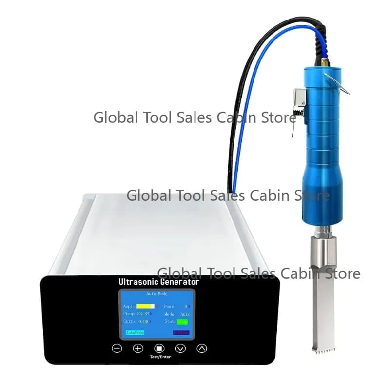 Non-woven Fabric Polyester Fiber Nylon Welding Ultrasonic Plastic Welder Ultrasonic Spot Welder