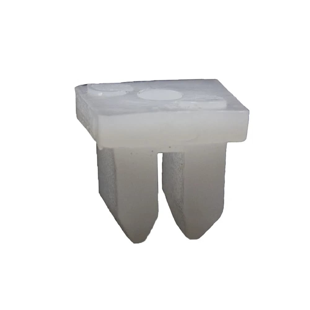 KE LI MI 50PCS Auto Car Mounting Small Grommet 3mm Screw Clip Nut Retainer Lamps Snaps Clasp Plastic White