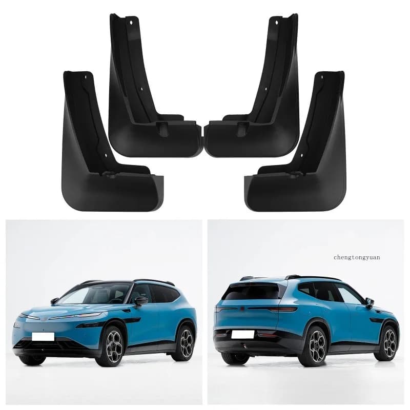 Mudguards Fenders For Volkswagen VW ID.UNYX 08 2026 Black ABS Material Auto Tire Protection Vehicle Exterior Styling Accessory