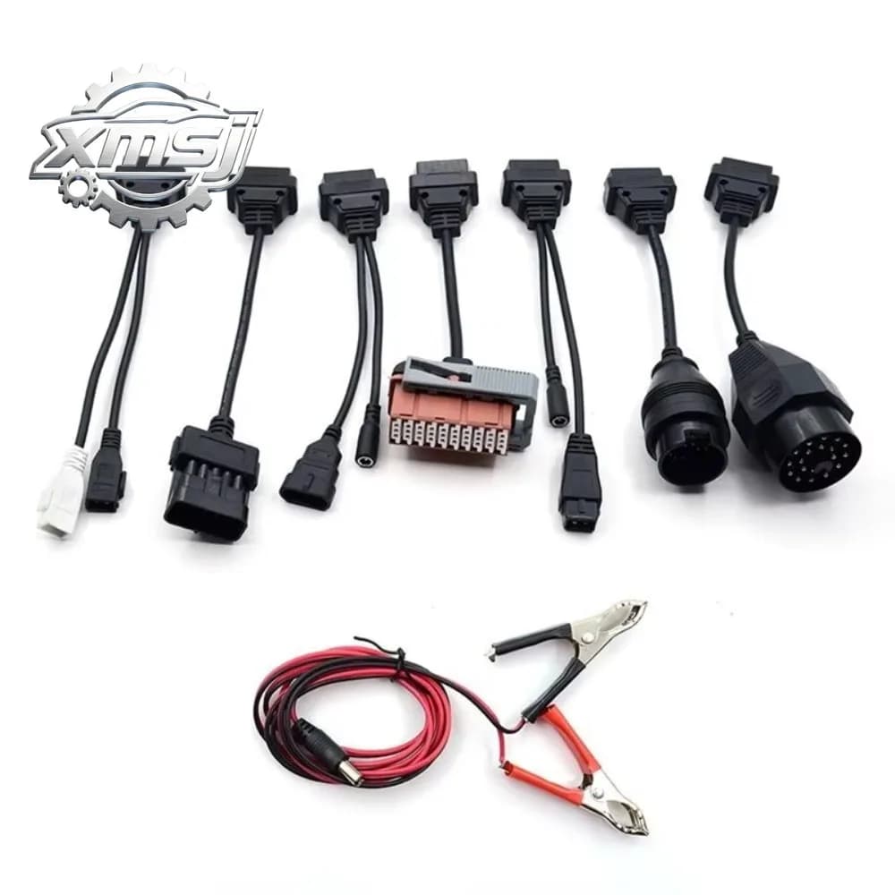 Juego completo  Cables para coche, 8 Uds., diseñado para Tnesf Delphis Orpdc Vdijk Autocoms Pro WOW CDP Vd TCS Cdp Pro Plus, tam
