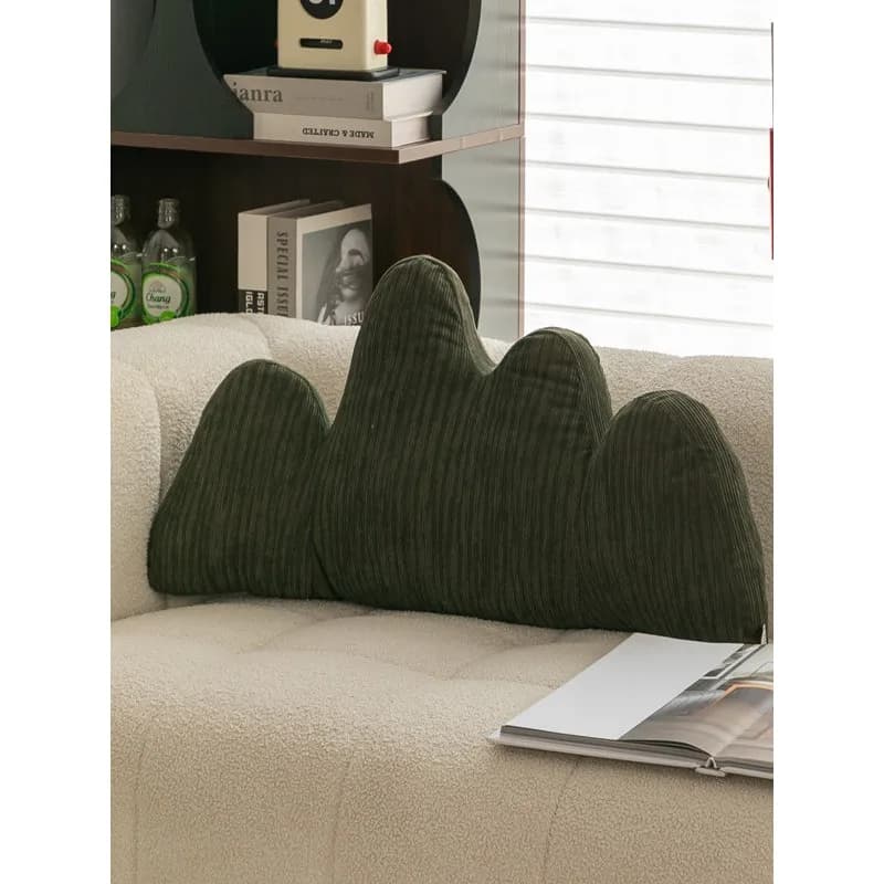 Premium light luxury special-shaped antique throw pillow, sofa back chair waist pillow