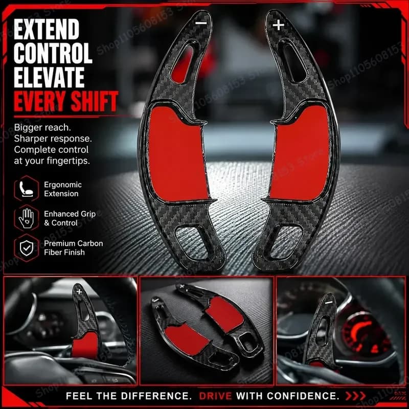 for Mondeo 2013 Taurus Lincoln Steering Wheel Shift Paddle Kit Interior Upgrade Automotive Accessories Cross Border Export