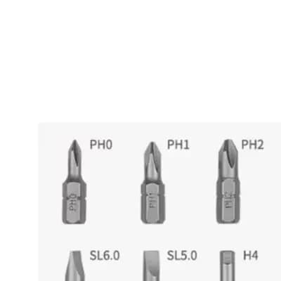 Multi-Position Ratchet Screwdriver with 8 Hardened Bits and Smooth Retractable Mechanism for Detailed Assembly Work