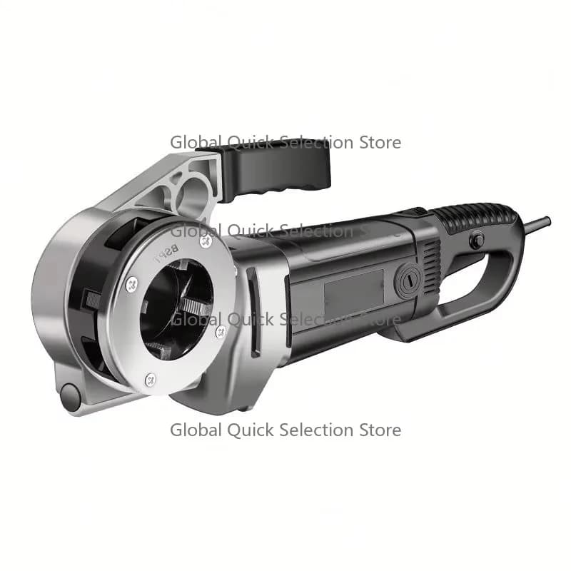 2300W Port-ble Hand-Held Electric Pipe Threading Machine Household Hinged Plate Galvanized Threading Machine Threading Tool