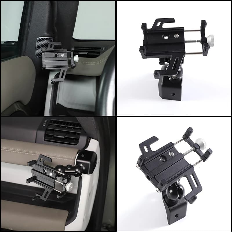 For Land Rover Defender 90 110 2020-2026 Dashboard Main/Passenger Cell Phone Holder,Car-specific Navigation Holder Accessories