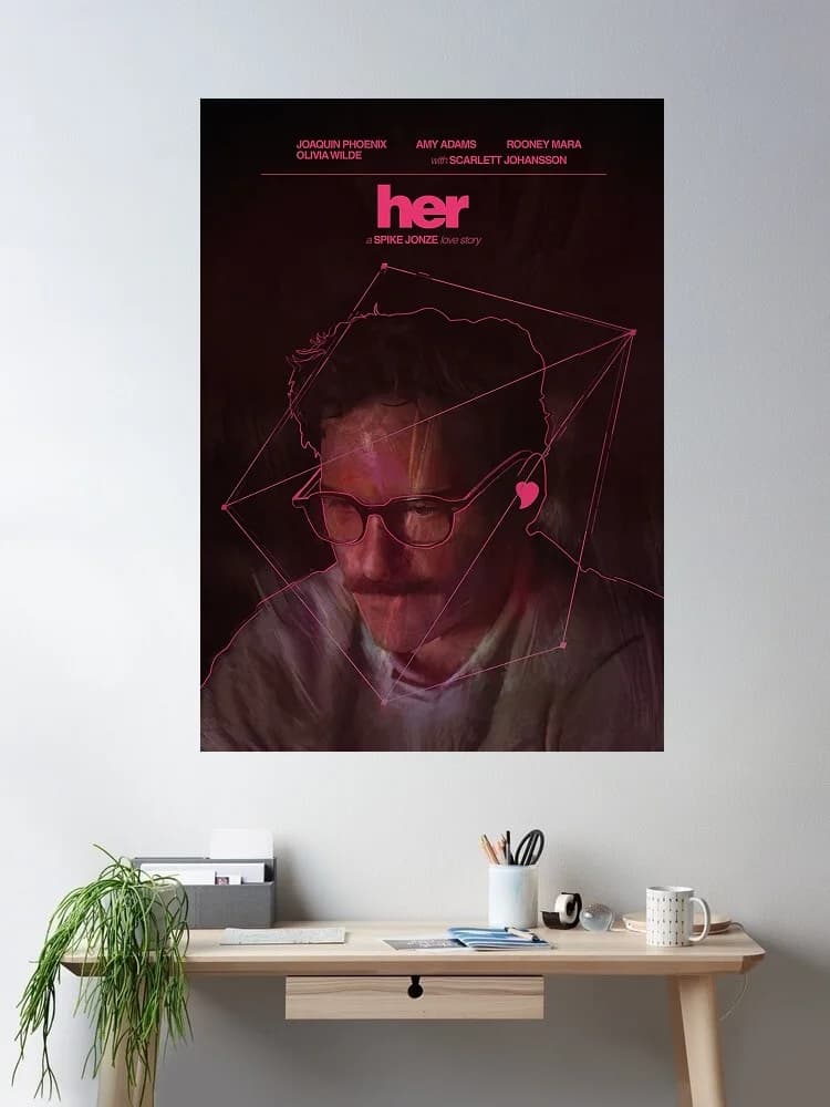 The Her Movie, Art Print Silk Poster Home Wall Decor