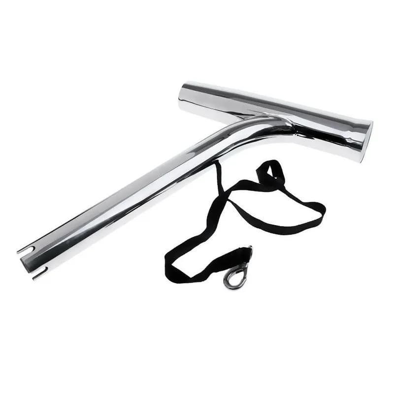 Accessory ToolsMarine Yacht Hardware Accessories Stainless Steel Diagonal Leg With Rope Fishing Rod Bracket