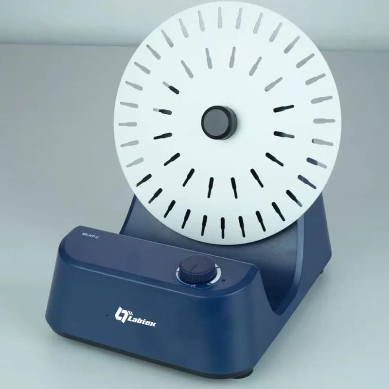 Digital Rotator Roller Mixer Lab 90° 70rpm Tube Disk Rotating Sample Extraction Collection Machine for Scientific Research