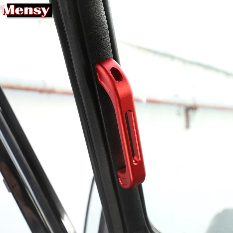 For Land Rover Defender 90 110 2004-2018 Car Interior Aluminum Alloy A-pillar Handle Car Accessories