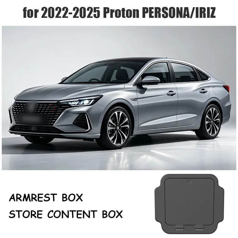 for 2022-2025 Proton PERSONA/IRIZ armrest box hidden storage box interior modification storage box
