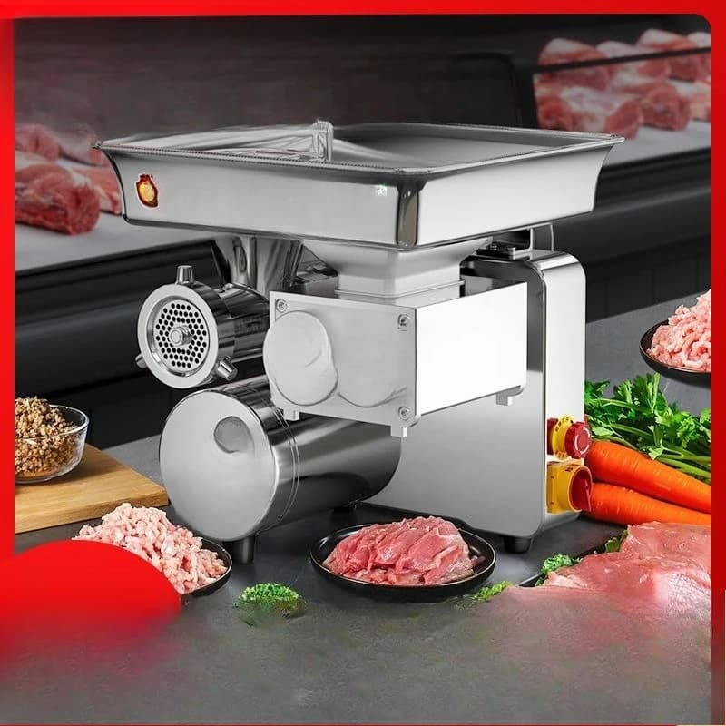 Meat grinder, bearingless high-power grinder, electric grinder, minced meat enema, for meat shops