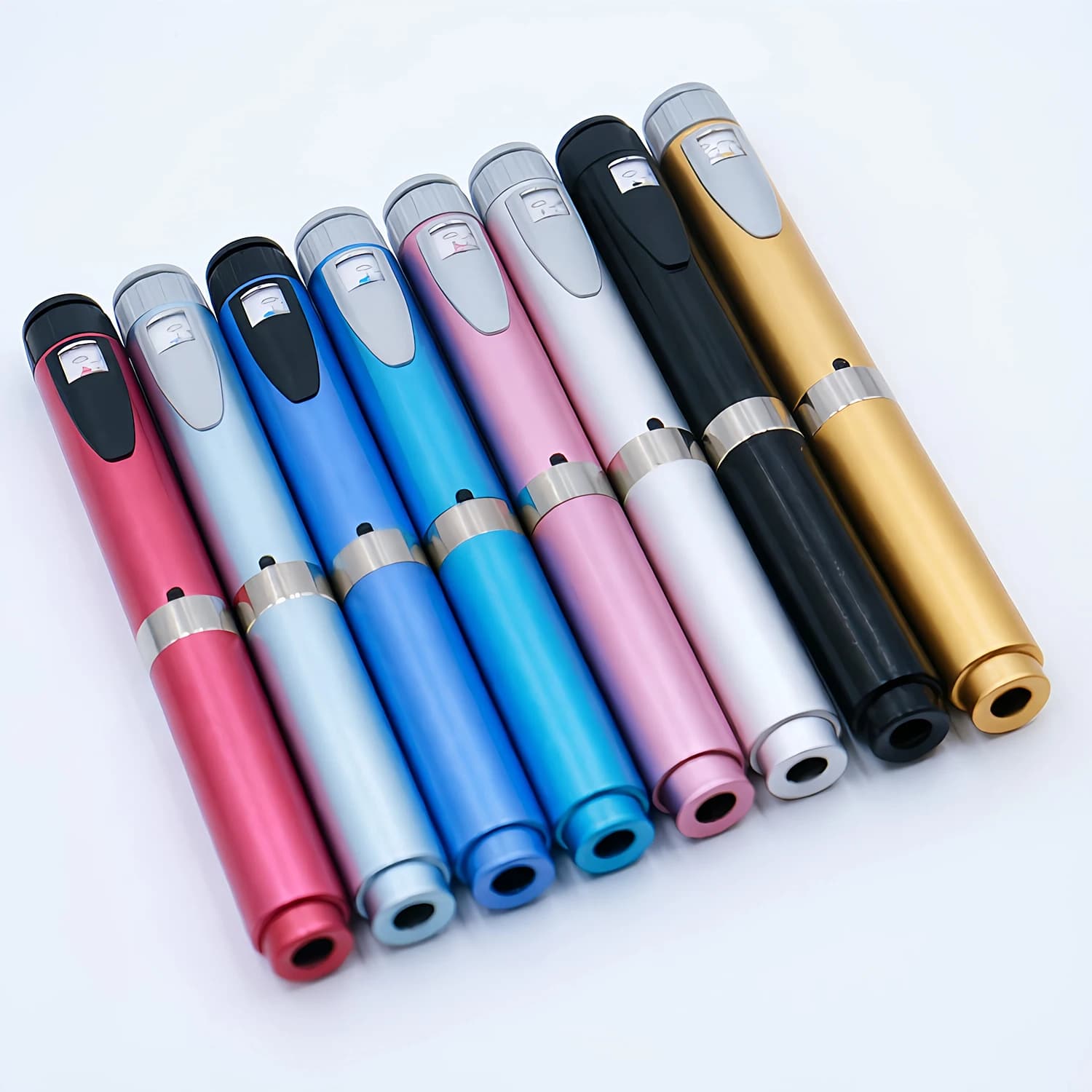 3PCS SET Reusable Metal Injection Pens V2 60 Unit Model-Multiple Colors Available Durable Design 3ml Cartridge Compatible