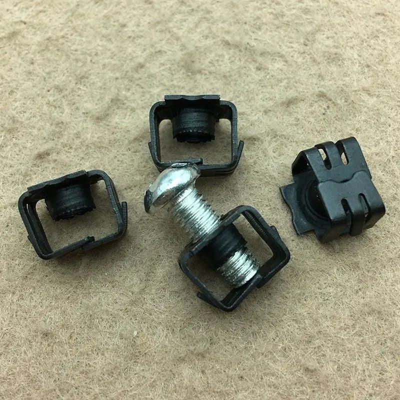 4pcs For Great Wall Haval M6 H6 License Plate Base Clip License Plate Retaining Nut Clip