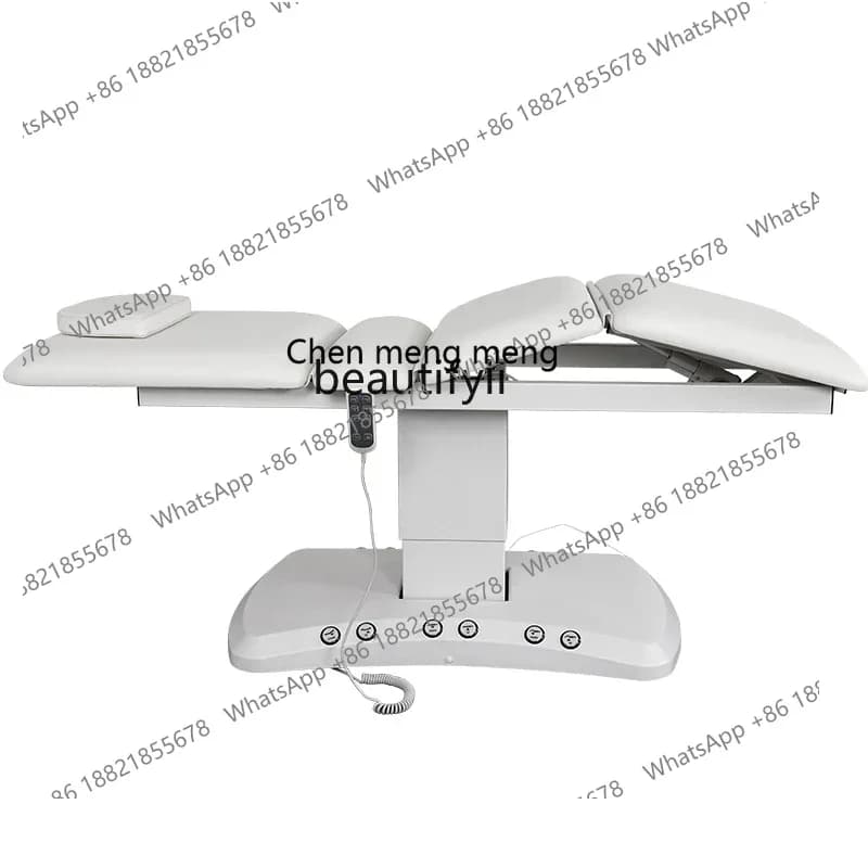 A182 C Electric plastic surgery bed upright lift tattoo embroidery bed eyelash massage beauty chair