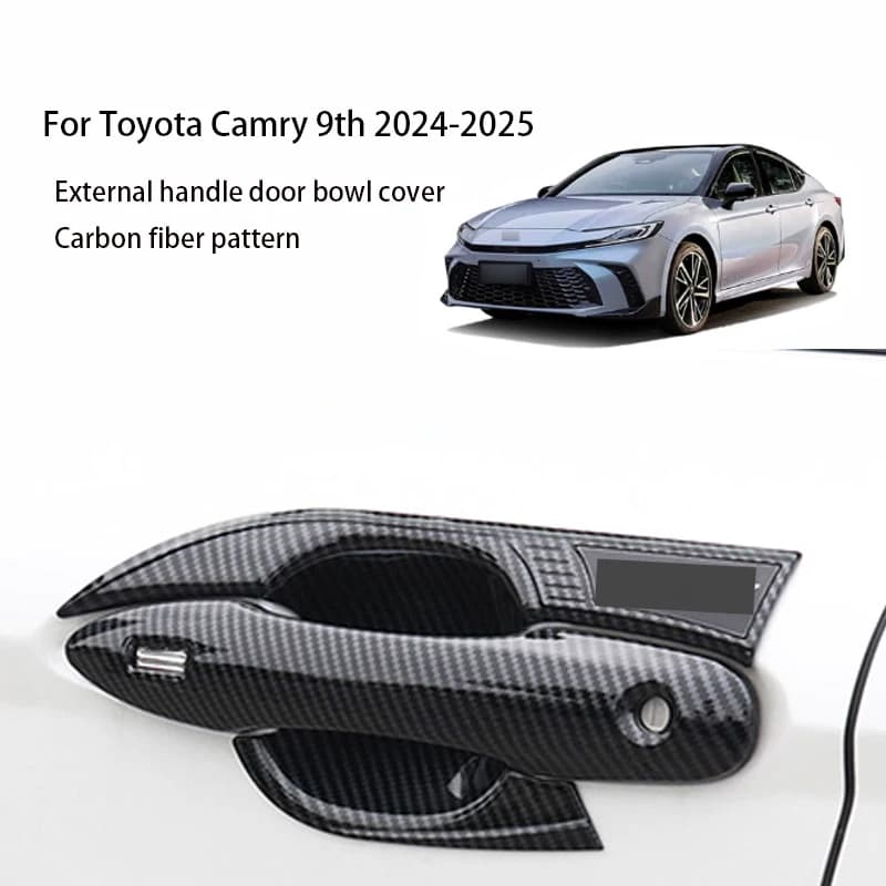 Fit For Toyota Camry 9th 2018-2025 Door Handle Bowl Protector Cover Door Handle Decoration Trim Modification Accessories
